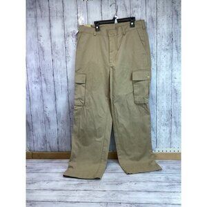 tropical y2k boho indie Mens Diesel Cargo Pants Military Army Size 33 x 29